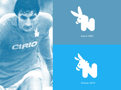 E-Napoli Store - Logo redesign brand illustration logo minimal n napoli soccer