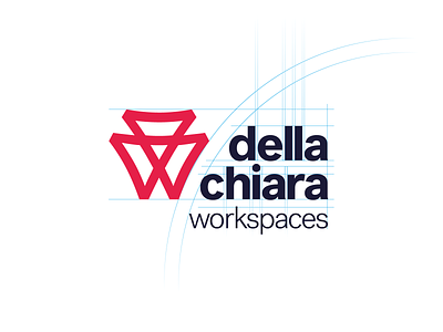 Della Chiara - Logo construction brand design furniture logo minimal
