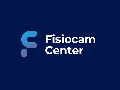 Fisiocam Center - Option A brand design logo minimal physiotherapy vector
