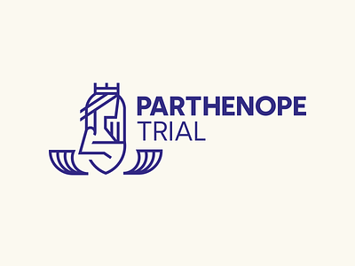 Parthenope Trial - Logo illustration logo typography vector