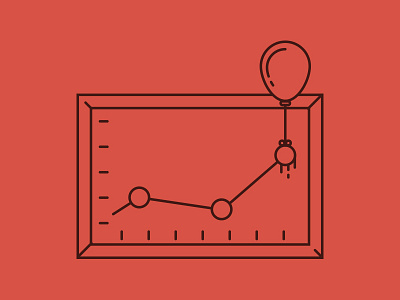 Line chart (with little help) illustration