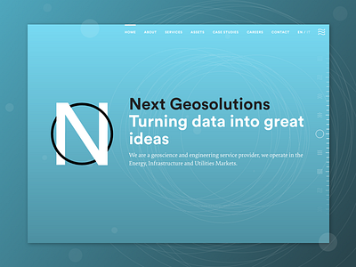 Next Geosolutions - homepage