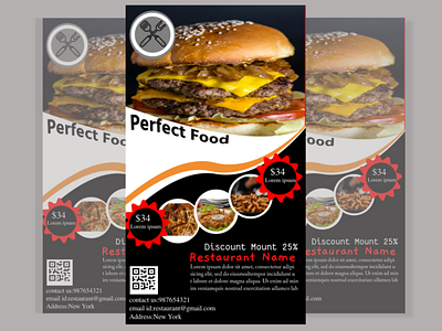 Restaurant Promotional Banner adobe adobe xd adobexd app banner creative design illustration photo photoshop poster ui ui ux ui design uidesign uiux