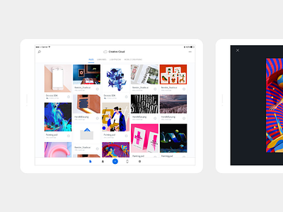 Creative Cloud — iPad