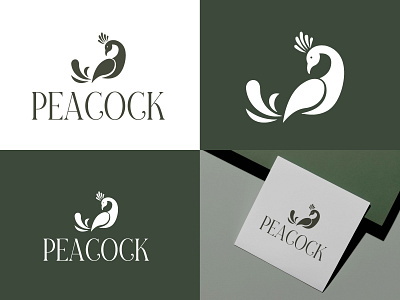 Luxury Minimalist Peacock Logo Design!