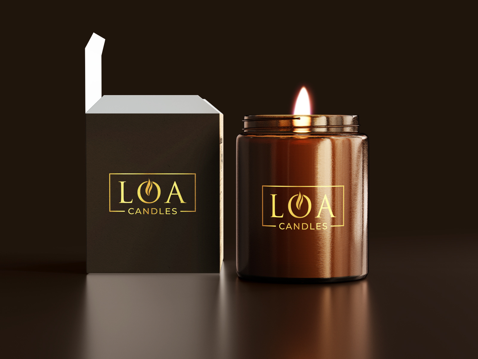 minimalist-luxury-candle-logo-design-by-mst-nusrat-jahan-on-dribbble