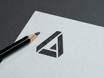 Minimalist Triangle Shape Logo Design! a letter logo ac letter logo design brand identity branding corporate corporate design design hexagon logo logo logo design medical logo minimal logo minimalist logo modern logo pro logo design simple logo triangle logo