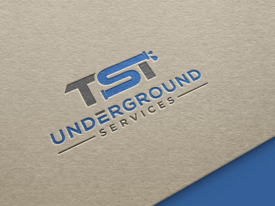 TSI Letter Water Service Plumbing Logo Design!