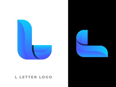 L letter abstract Logo! 3d logo abstract logo blue color gradient logo brand identity branding corporate corporate design corporates logo design l letter 3d logo l letter abstract logo l letter logo l letter logo design l letter logo ideas l letter minimalist logo logo logo design modern logo