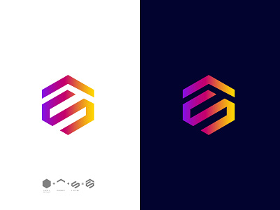 S Letter Logo Design! brand identity branding corporate corporate design design gradient logo hexagon logo letter logo logo logo design modern logo property logo real estate logo s letter abstract logo s letter hexagon logo s letter logo s logo secure logo