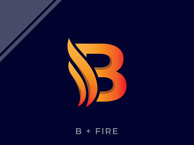 B Letter abstract Fire Logo! abstract logo abstract logo ideas b letter abstract fire logo b letter abstract logo b letter fire logo brand identity branding corporate corporate design design fire logo fire logo ideas gradient logo logo logo design logo ideas modern logo