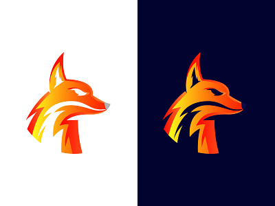 Abstract Fox Logo Design!