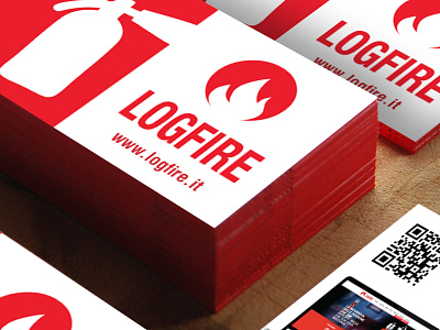 Logfire Business Card biglietti da visita business bv card complic studio