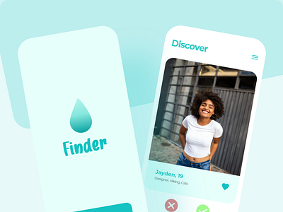 Finder Dating App app ui ux