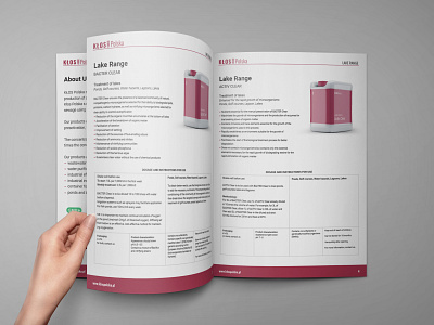 Catalogue Design for KŁOS Polska