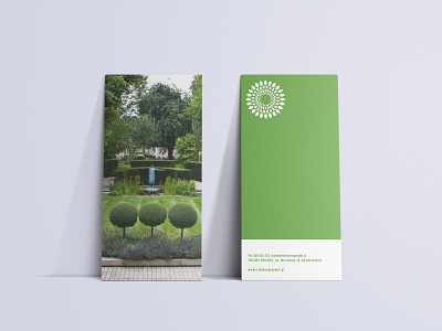 Flyer Design branding design flyer graphic green landscaper poster typography