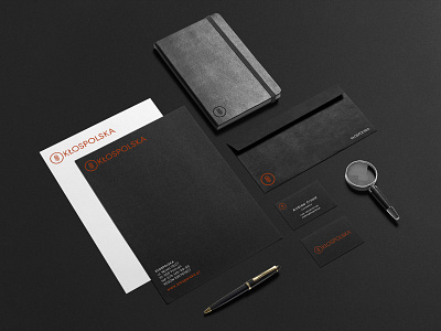 Stationery design black branding business card identity identity branding letterhead letterhead design logo poland print stationery stationery design