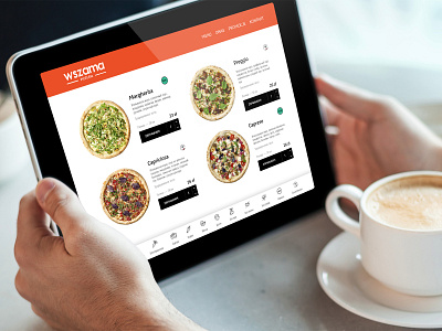 Pizza Restaurant Website food food and drink pizza restaurant ui ui design uiux ux ux design web design webdesign website
