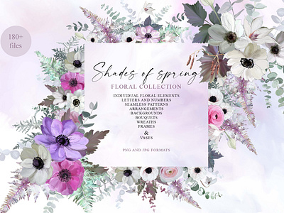 Shades of spring - floral collection