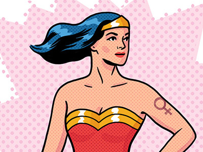 Wonder Woman Animation by Nimblechapps on Dribbble