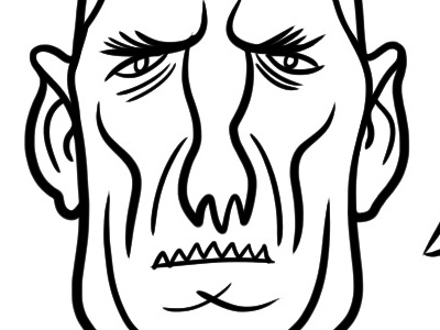 Face brush brushes comics digital drawing ink line art photoshop