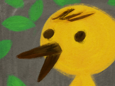 Ducky brushes cute drawing illustration kids photoshop