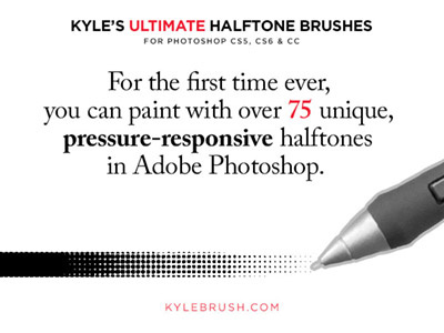 Halftones for Photoshop brushes design halftone halftones illustration photoshop screentone screentones