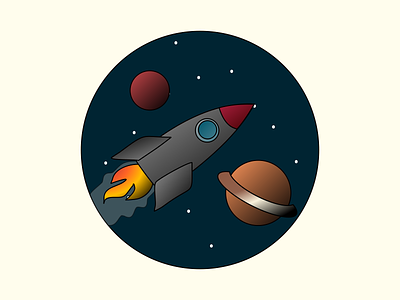 Space vector icon