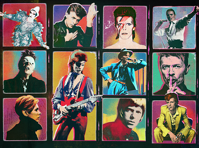 Changes bowie david bowie davidbowie digital art digital illustration illustration music art photoshop ziggy stardust