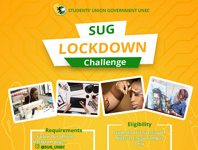 sug lockdown challenge graphic graphicdesign logo
