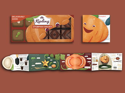 Educational Booklet & Packaging Design adobe photoshop branding childrens illustration design educational illustration graphic design illustration packaging procreate vegetables