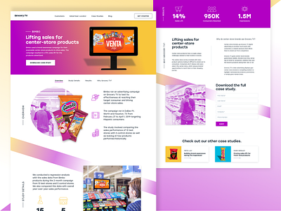 Case Study #1 branding case study colorful colors marketing marketing design marketing site