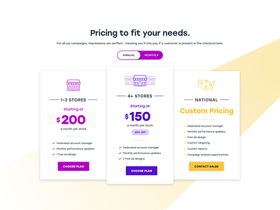 Pricing Table