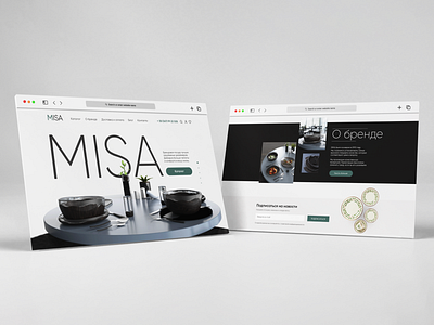 MISA branding design graphic design illustration logo typography ui ux vector website