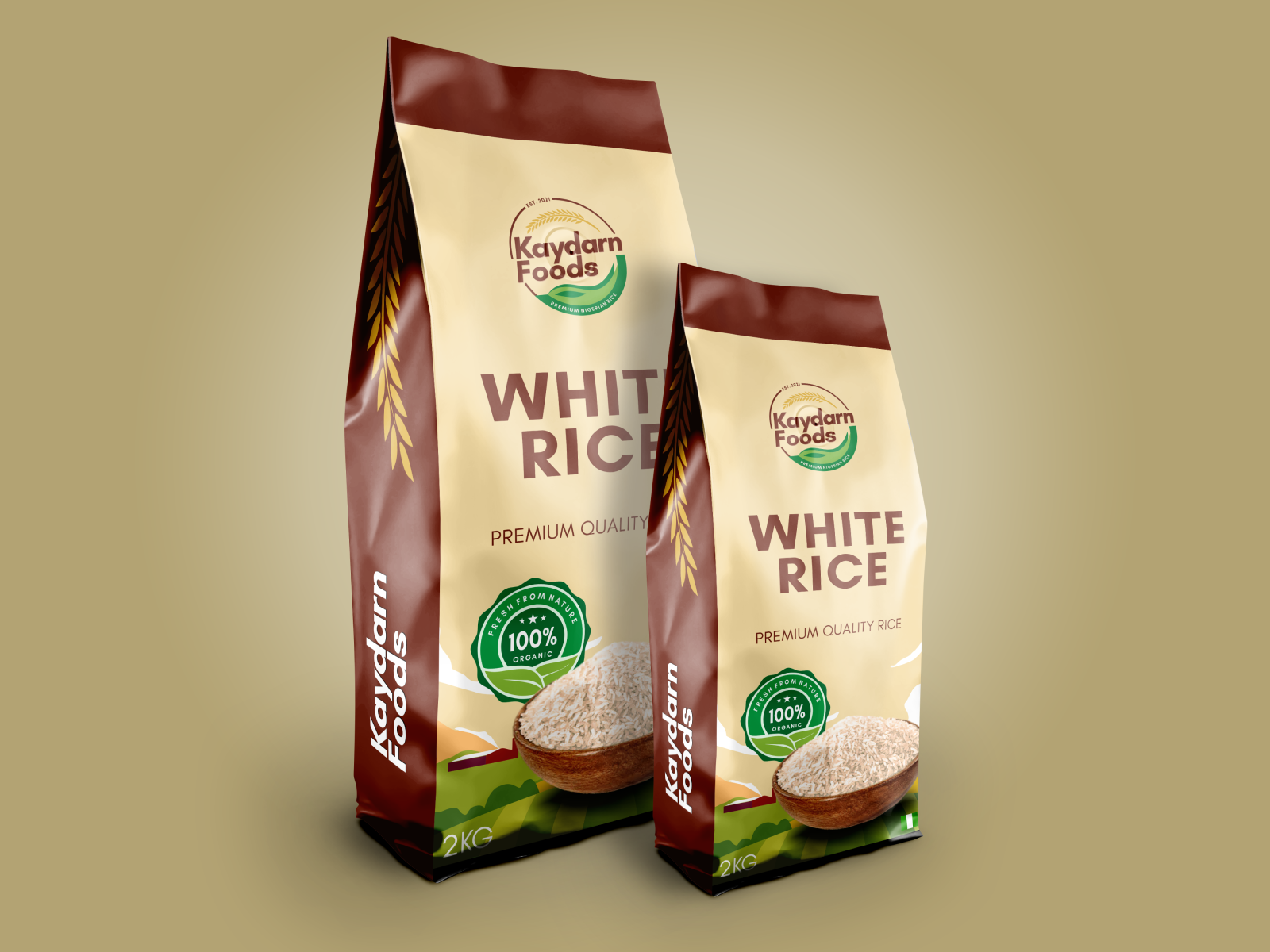 WHITE RICE MOCK UP by Macpherson Onwunali on Dribbble