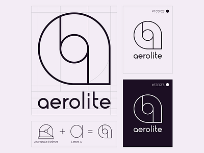 #01 Aerolite dailylogochallenge logo rocketship logo