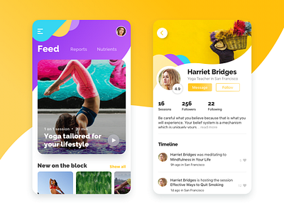 Yoga app for the busy millennial