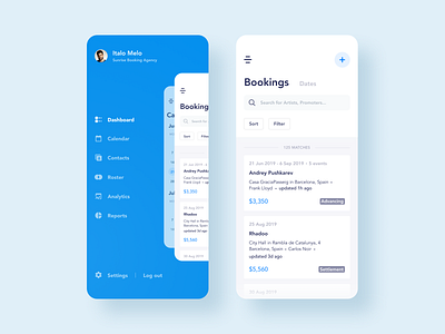 Booking Management App Design