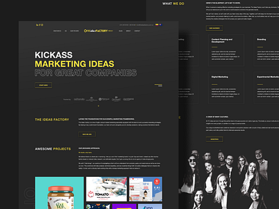 The Ideas Factory: New Website design ui ui design web design website website design