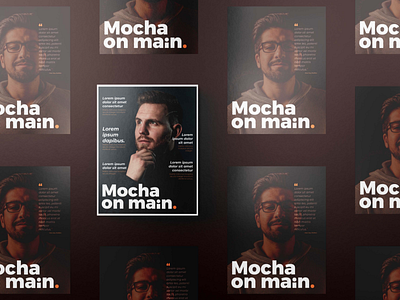 Mocha on Main: Online Magazine for Entrepreneurs branding branding and identity design logo logo design magazine online magazine