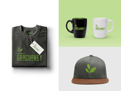 Araguaney Merchandise branding branding and identity branding design design idenitity logo logo design merchandise design