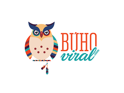 Búho Viral branding branding and identity branding design design idenitity logo logo design owl