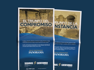 Seguros Catatumbo Newspaper Campaign campaign design graphic design newspaper newspaper ad