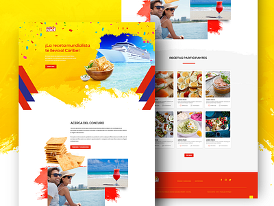 Saltin Noel Landing Page design landing page landing page concept landing page design ui web web design