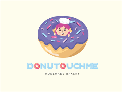 Doughnut Branding Logo branding design icon illustration logo typography vector