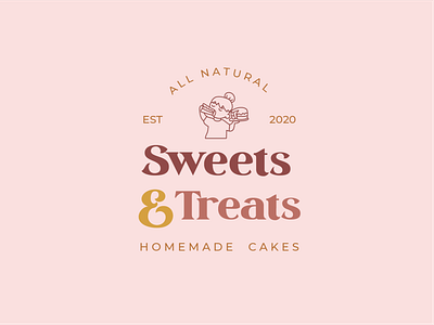 Sweets & Treats Logo branding design graphic design logo logodesign