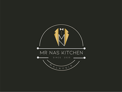 Mr Nas Kitchen Logo Design branding design graphic design logo typography vector