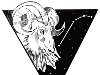 Lamb tattoo zodiac