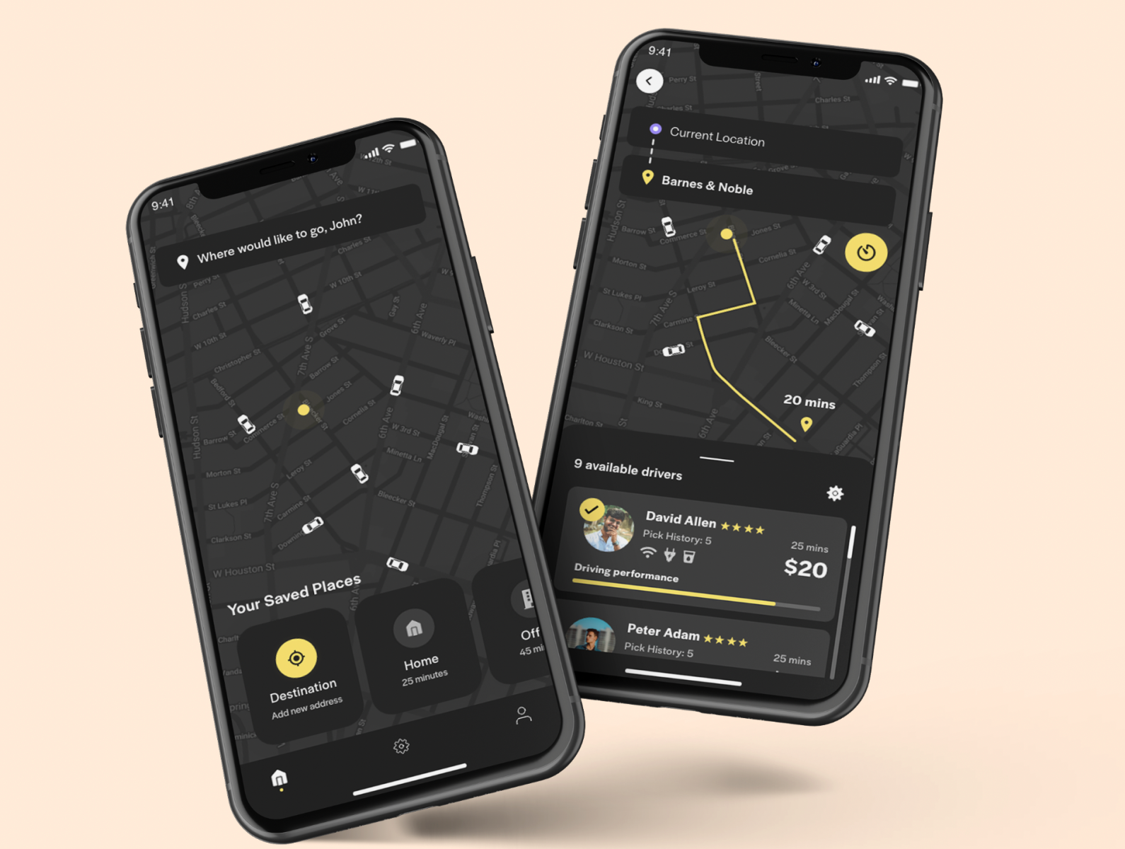 Ride Hailing App by Vimalan Vijayasekaran on Dribbble