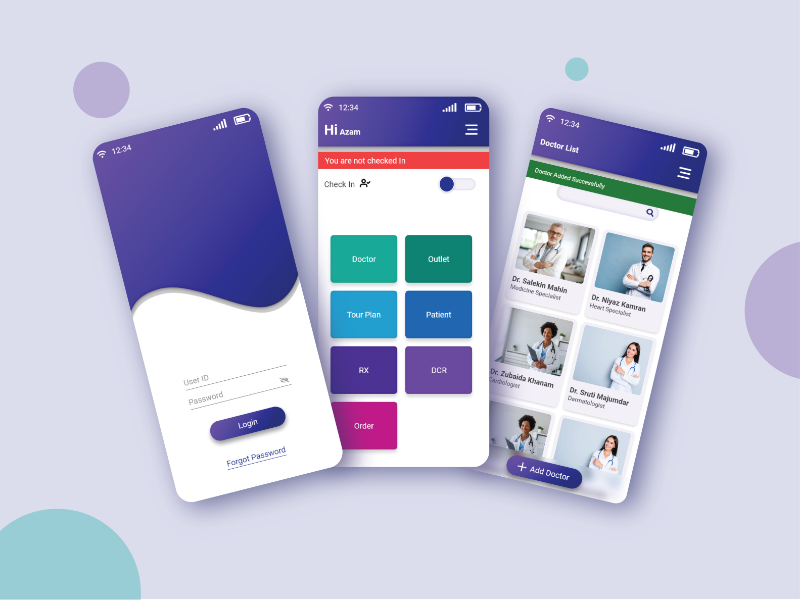 Field Force Management App by Abir Ibn Masud on Dribbble